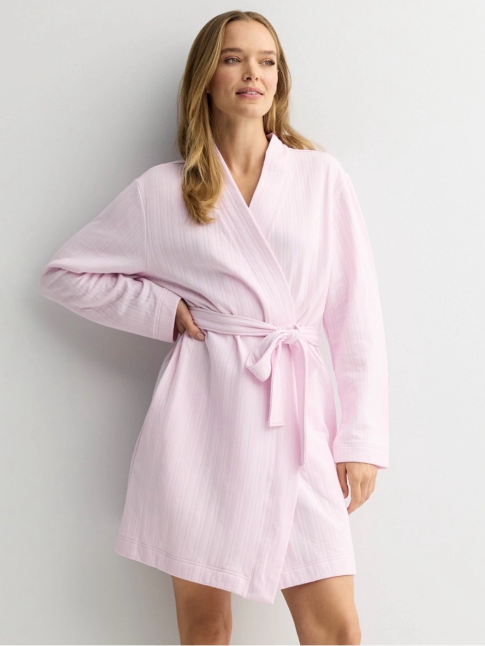 Light PINK Soft Wrap Robe - Women’s Intimates & Sleepwear SZ 2XL